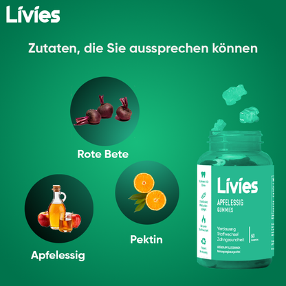 Livies Apple Cider Vinegar Gummybears